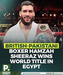 British-Pakistani Boxer Hamzah Sheeraz Wins WBO Super Middleweight World Title