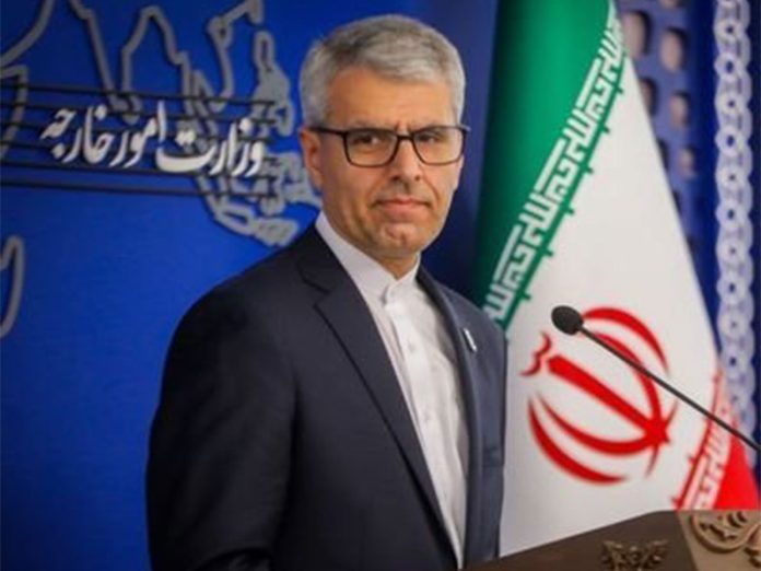Iranian Foreign Ministry spokesperson Esmaeil Baghaei