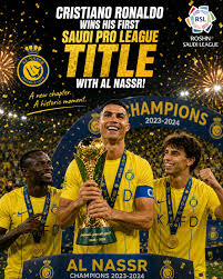 Cristiano Ronaldo Wins First Saudi Pro League Title with Al Nassr