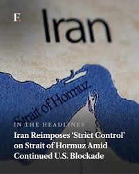 Iran Plans New Shipping Management System in Strait of Hormuz
